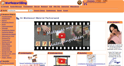 Desktop Screenshot of montessori-shop.de